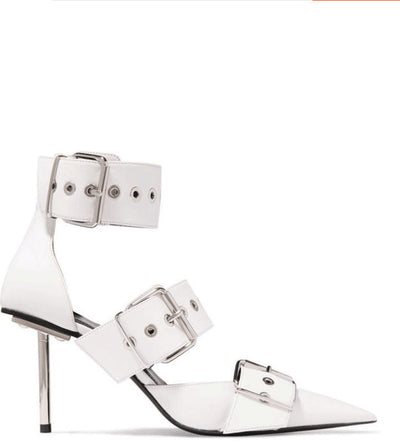Tacones Altos con Hebilla Metálica - Image 15