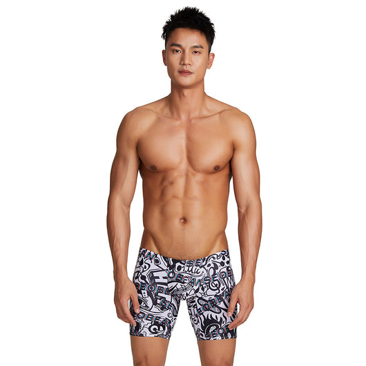 Shorts de Baño Ajustados Estampados para Hombre - Image 8
