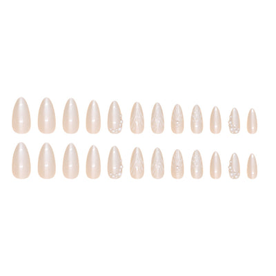 Diamantes de Uñas Pearl Fairy Wear - Set de 24 Piezas - Image 7