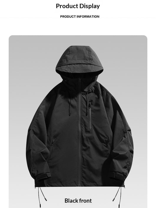 Gabardina Deportiva para Hombre con Capucha - Image 20