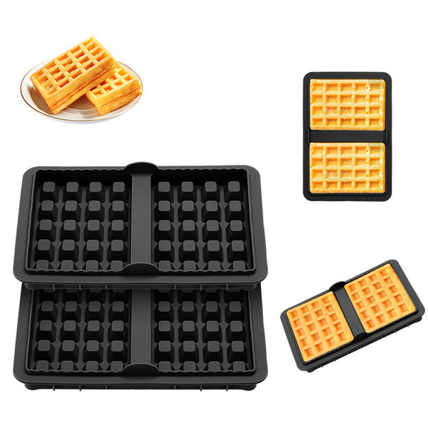 Molde de Silicona para Waffles - Bandeja Portátil para Freidora de Aire