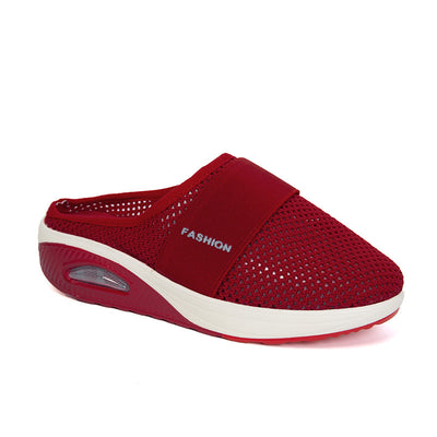 Pantuflas Baotou de Malla Ligera con Cuña - Tallas Grandes - Image 3