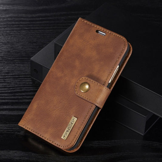 Funda de Cuero Genuino con Cierre Magnético de Doble Solapa