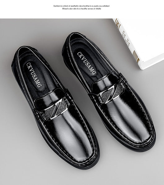 Zapatos de Cuero Ejecutivo con Plantilla Elevadora de Altura en Cuero Genuino - Image 15