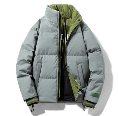Chaqueta Acolchada de Plumón para Hombre - Abrigo Térmico Invierno - Image 6