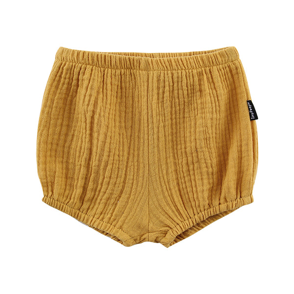 Shorts de Algodón Crepé para Bebé - Pantalones Ligeros y Transpirables para Verano