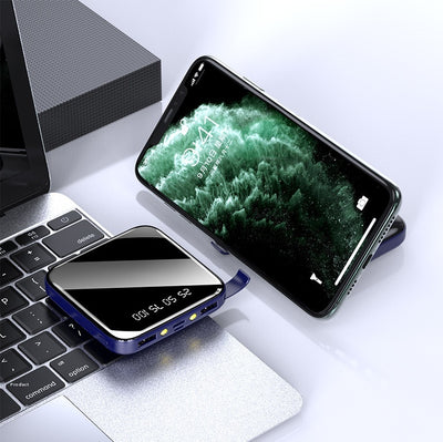 Batería Portátil Mini Espejo 20000 mAh - Carga Rápida y Diseño Compacto - Image 23