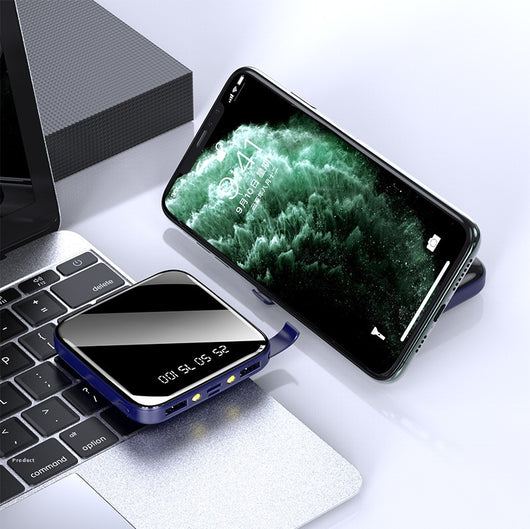 Batería Portátil Mini Espejo 20000 mAh - Carga Rápida y Diseño Compacto - Image 23
