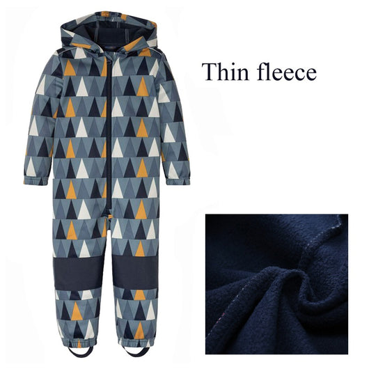 Traje de Esquí Infantil Soft Shell - Mono Térmico para Niños - Image 7