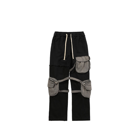 Pantalón Cargo Camuflado con Múltiples Bolsillos de Diseño Urbano - Image 9