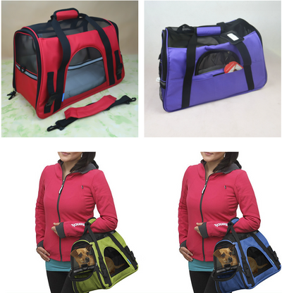 Bolsa de Transporte para Mascotas Respirable con Correa de Moda - Image 18