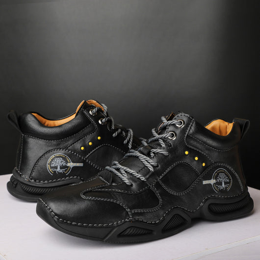 Botas Altas de Abrigo para Hombre con Suela Antideslizante - Image 5