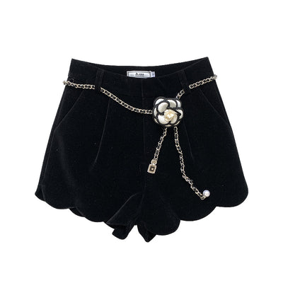 Shorts de Diseño Celebridad Corte Tres Puntos - Image 9