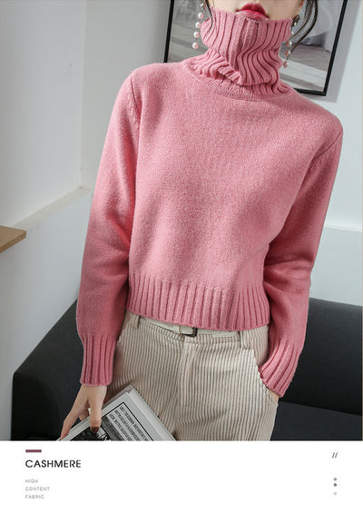 Suéter Lana Cuello Alto Slim Fit Mujer - Base Layer Premium - Image 28