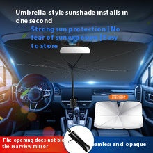 Black Chunya spinning car privacy partition curtain installed between front and rear seats for sun protection. - Image 13