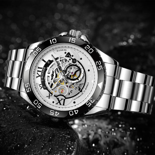 Reloj Automático de Acero para Hombre - Elegancia Profesional