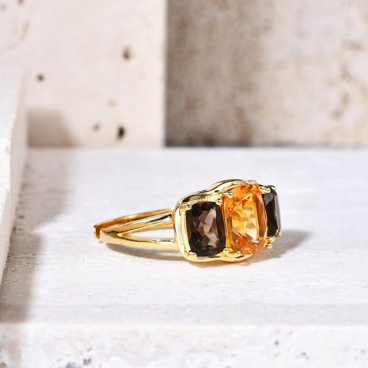 Anillo de Citrino Natural - Gema Amarilla Auténtica - Image 2
