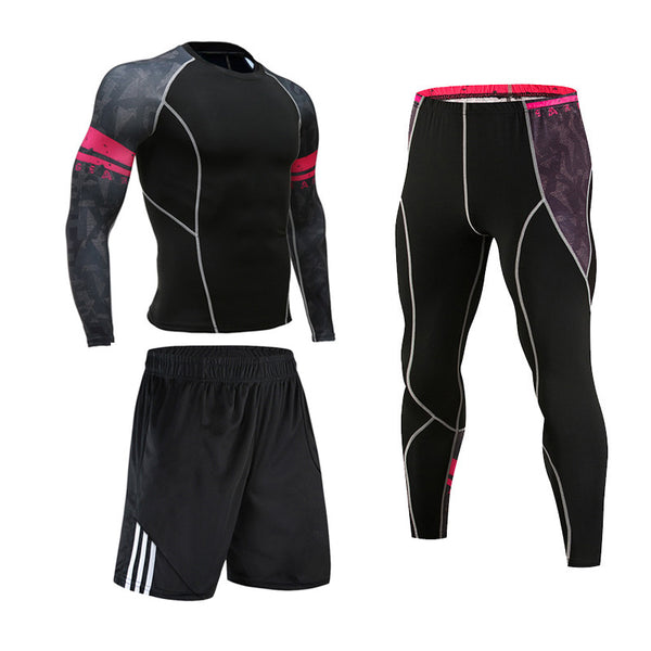 Conjunto Deportivo para Hombre - Mallas de Baloncesto y Running