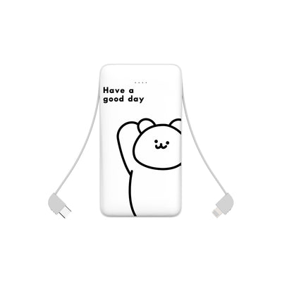 Batería Portátil Osito 3 en 1 - Carga Rápida y Diseño Adorable - Image 10