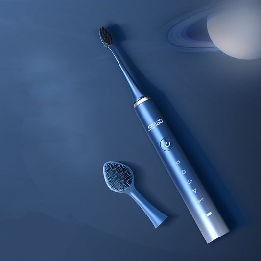 Cepillo Dental Eléctrico Automático con Cerdas Suaves y Carga Recargable - Image 2