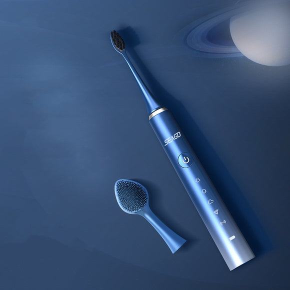 Cepillo Dental Eléctrico Automático con Cerdas Suaves y Carga Recargable