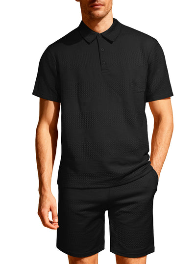 Conjunto Deportivo Hombre Jacquard Suelta Comodidad Total - Image 7
