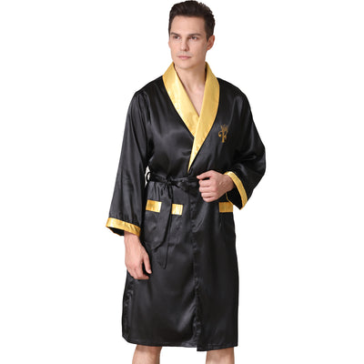 Bata de Seda para Hombre - Cómoda y Elegante para Verano - Image 6