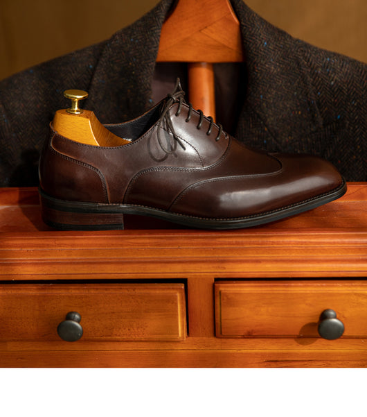 Zapatos Brogue de Cuero para Hombre - Calzado Formal Ejecutivo - Image 27