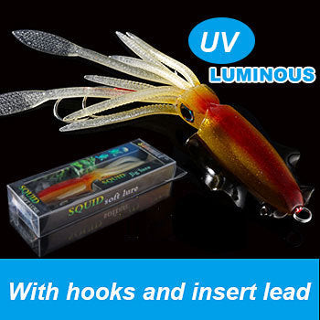 Señuelo Luminoso Calamar Biónico para Pesca en Aguas Profundas - Image 3