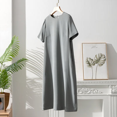 Vestido de Seda Minimalista y Elegante para Mujer - Image 6