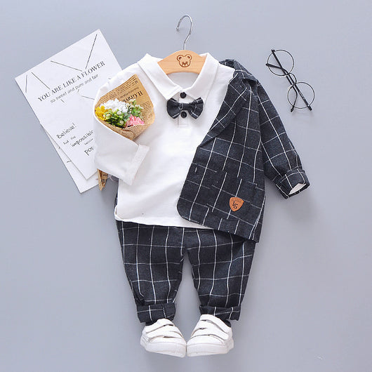 Traje Elegante Infantil con Detalles Florales - Image 5