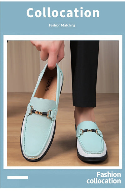 Mocasines de Cuero Genuino para Hombre Talla Grande 47 - Zapatos Casuales Cómodos - Image 15