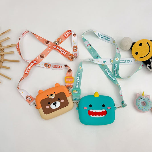 Bolsa Crossbody de Silicona Mini Adorable para Niños - Image 2