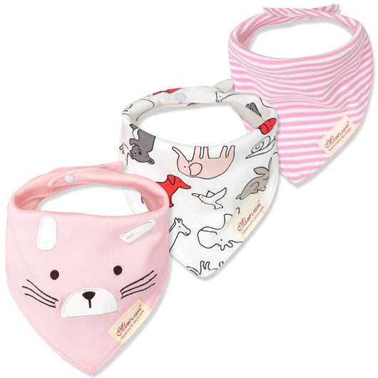 Baberos Triangulares Dobles para Bebé - Pack de 3 Pañoletas Absorbentes - Image 52