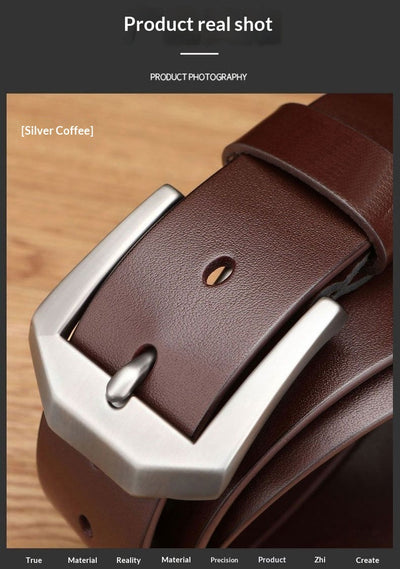 Cinturón de Mezclilla Versátil para Hombre - Casual y Ejecutivo - Image 13