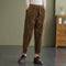 Pantalones Casual de Pana Slim Fit Multiuso