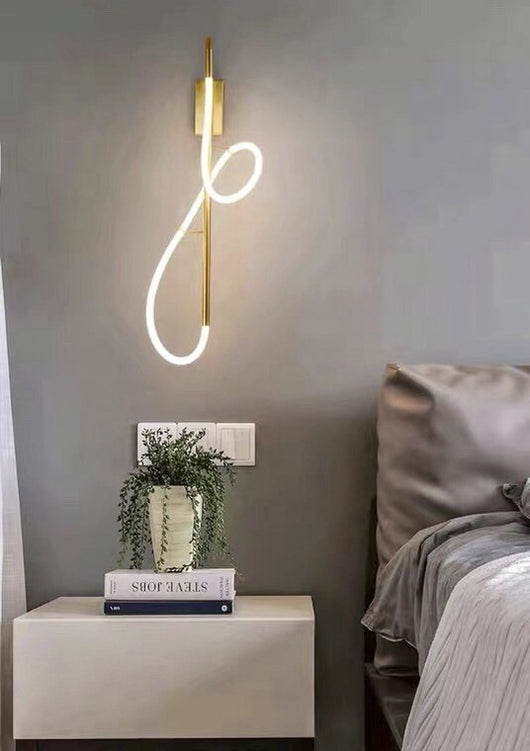 Lámpara de Pared LED Musical Note - Lujo Minimalista para Dormitorio y Sala de Estar - Image 9
