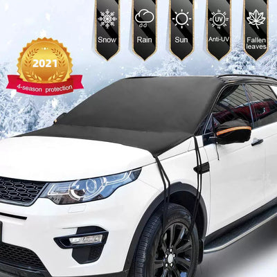 Protector de Parabrisas para Nieve y Hielo - Cubierta Frontal para Auto