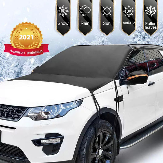 Protector de Parabrisas para Nieve y Hielo - Cubierta Frontal para Auto