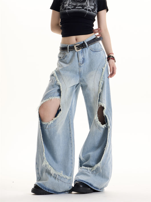 Jeans Retro Americano Diseño Hot Girl - Image 12