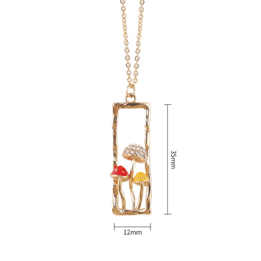 Collar Seta Mujer Personalidad Diamante Efecto Óleo Cadena Clavícula Moda Tendencia - Image 7