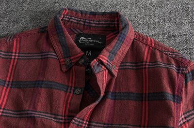 Camisa Casual de Cuadros Slim Fit para Hombre - Image 8