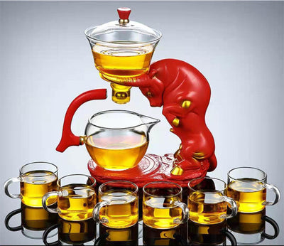 Juego de Té de Vidrio Automático para Sala de Estar - Image 22