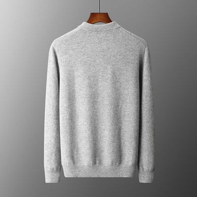 Suéter Polo de Lana para Hombre - Comodidad Casual Premium - Image 3