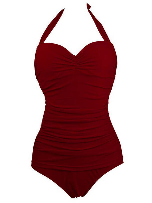 Traje de Baño Enterizo Elegante para Playa - Diseño Liso y Sensual - Image 4