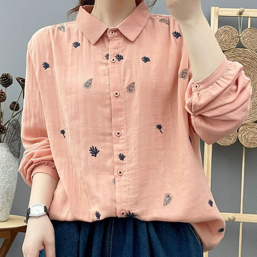 Blusa Larga de Algodón 100% Transpirable y Suave para Mujer - Image 3