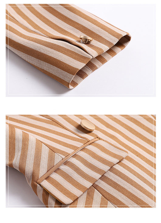 Conjunto de Overol Vertical Rayado Tendencia Viral Dos Piezas - Image 14