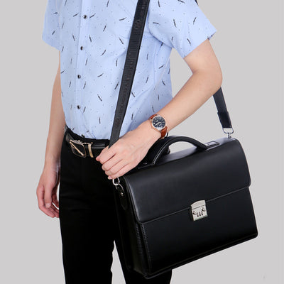 Maletín Ejecutivo de Cuero para Hombre - Image 6