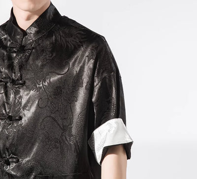 Camisa Casual de Manga Corta con Estilo Versátil - Image 17