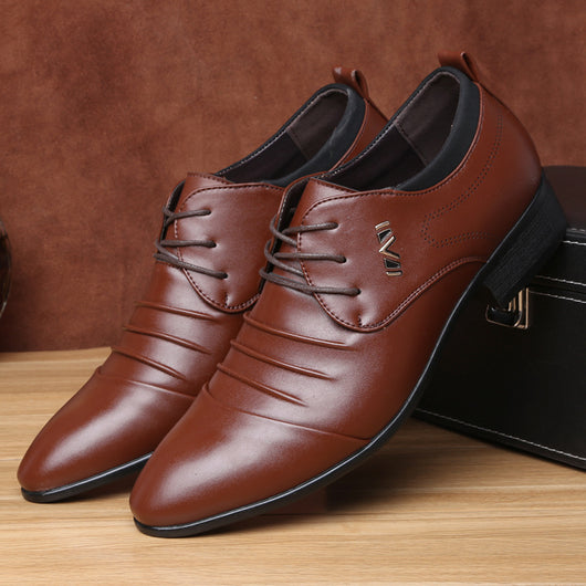 Zapatos de Cuero para Hombre - Casual Versátil Primavera Otoño - Image 2